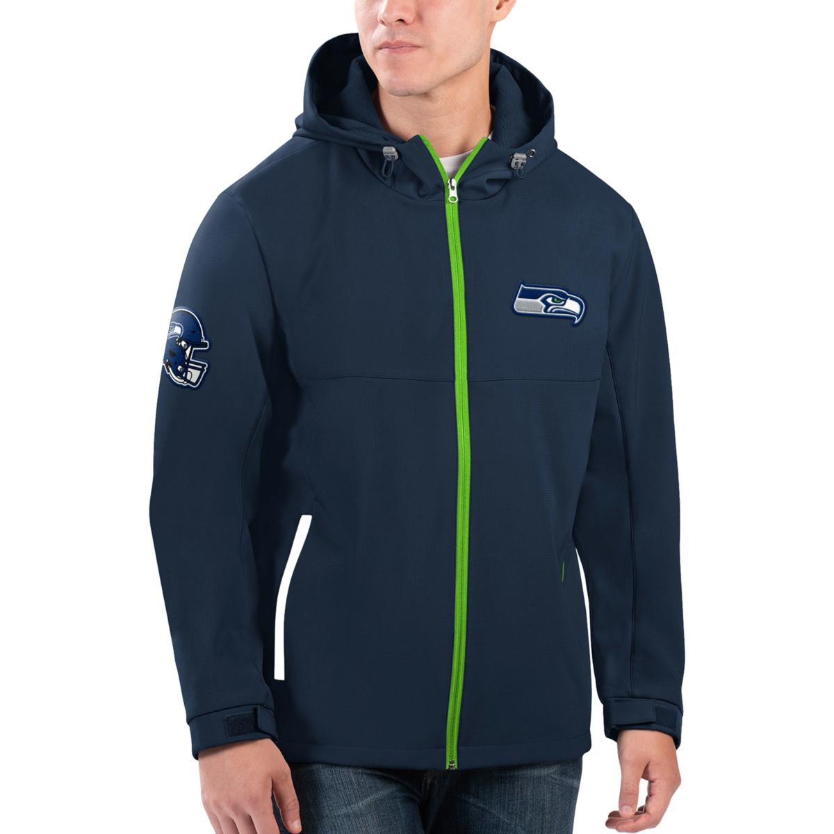 Nike Seattle Seahawks Water Repellent Full-Zip Hoodie Jacket