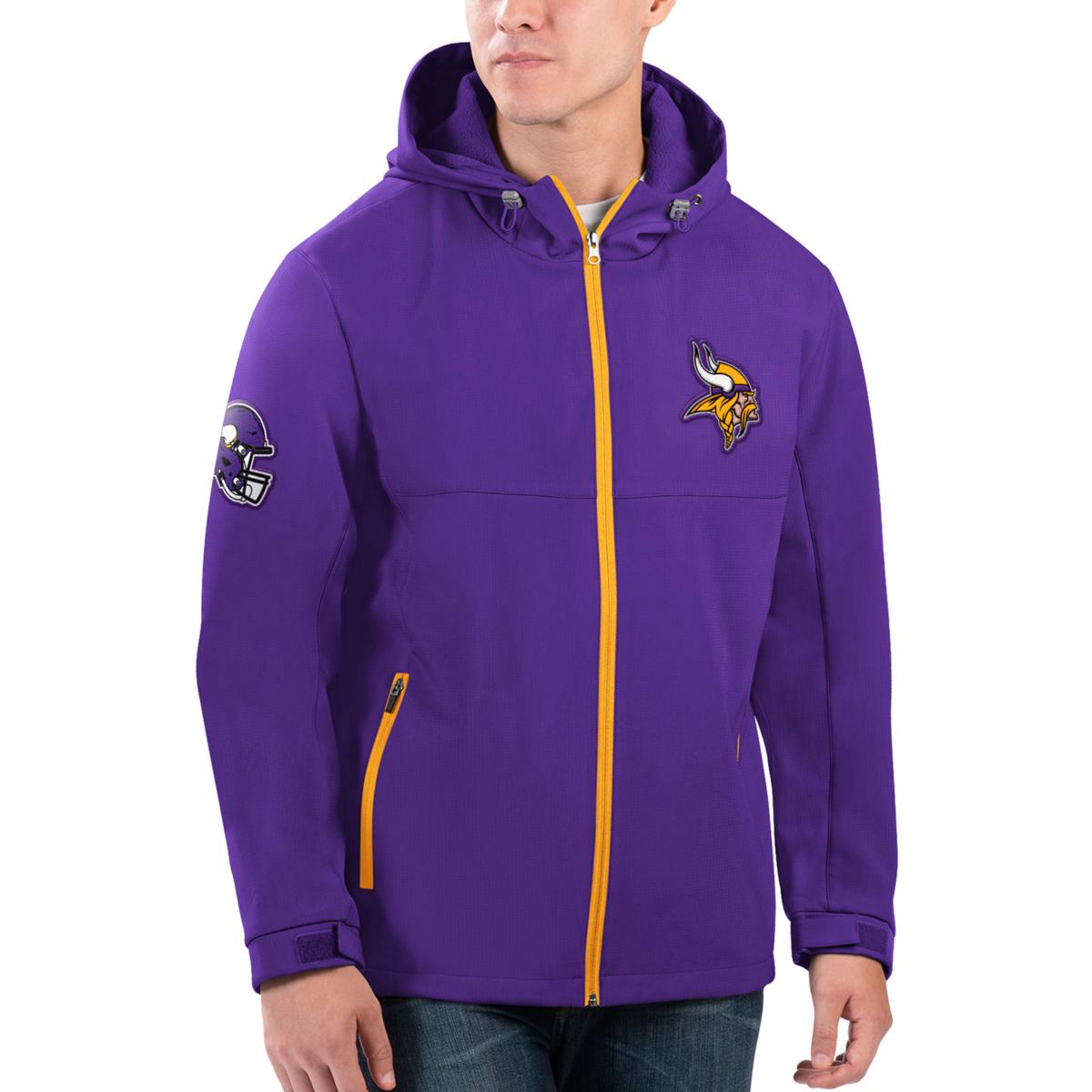 NFL Soft Shell Coat - Minnesota Vikings, XL