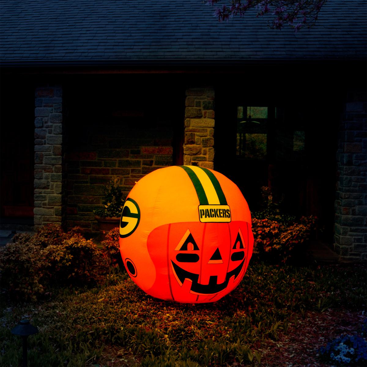 Officially Licensed NFL Inflatable Pumpkin - Packers