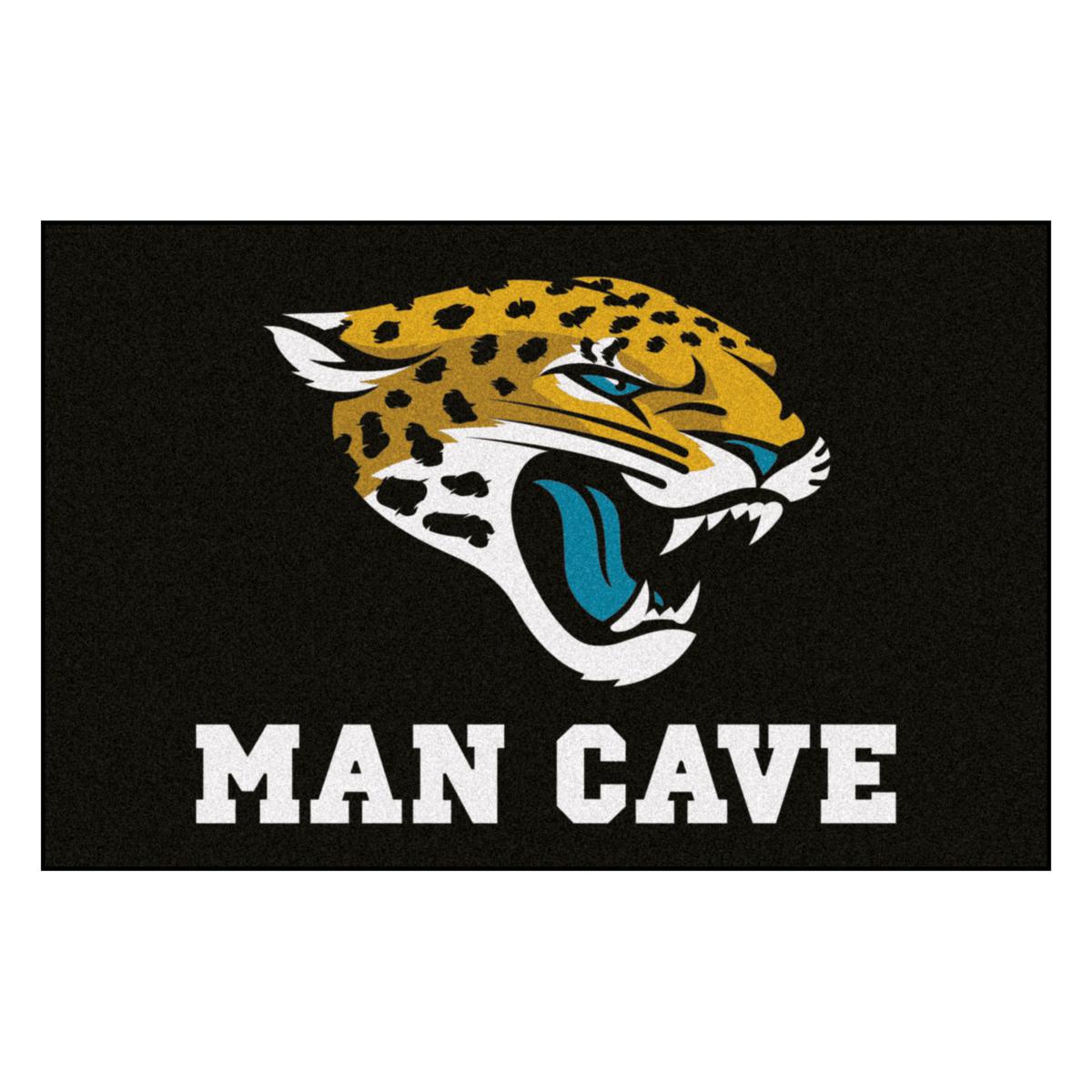 Officially Licensed NFL Jacksonville Jaguars 19" x 30" Man Cave Rug