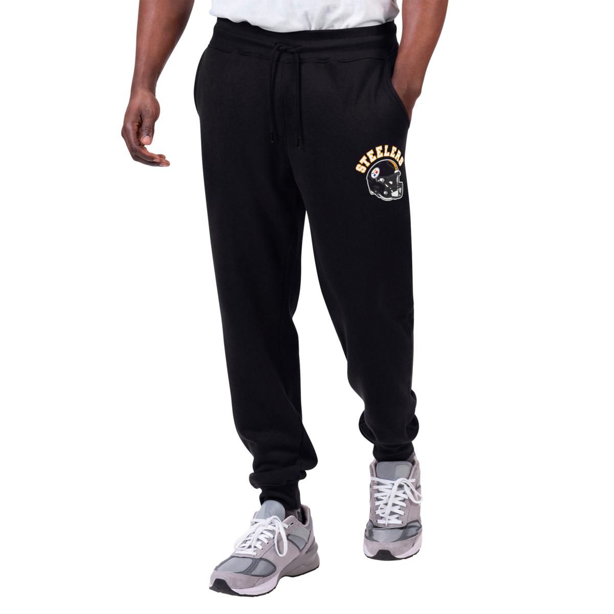 Pittsburgh Steelers Triple Black Logo Joggers