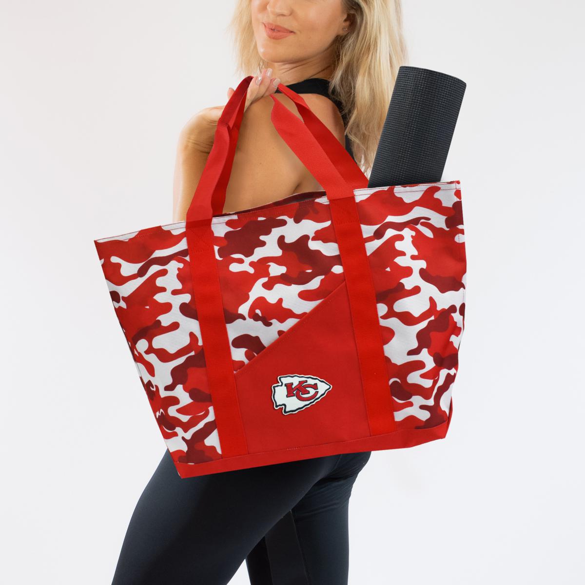 Officially Licensed NFL Kansas City Chiefs Super-Duty Camo Tote