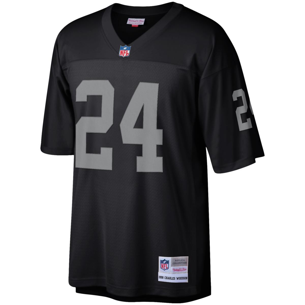 Officially Licensed NFL Las Vegas Raiders Men s Charles Woodson Jersey