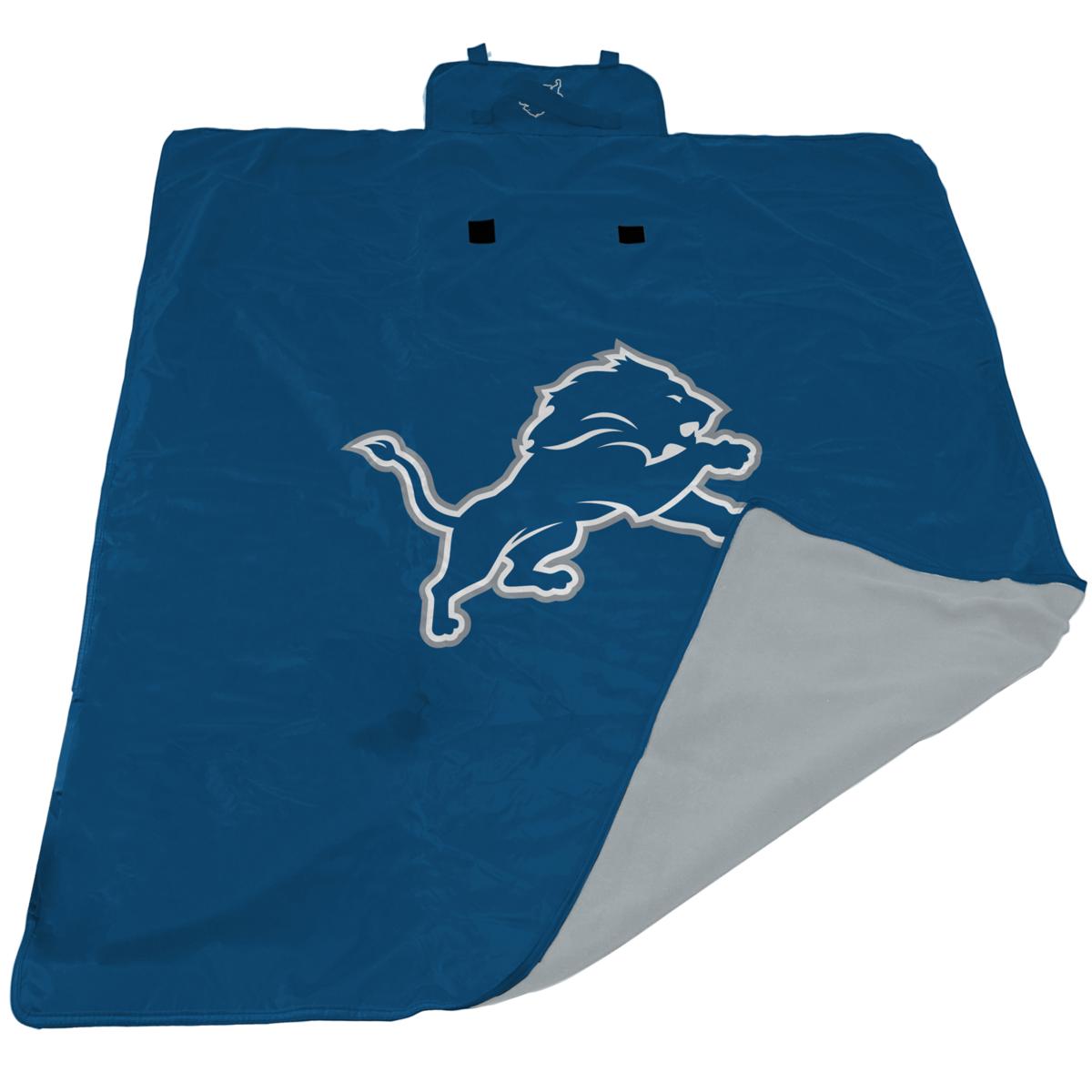 Detroit Lions 50 x 60 Sherpa Blanket