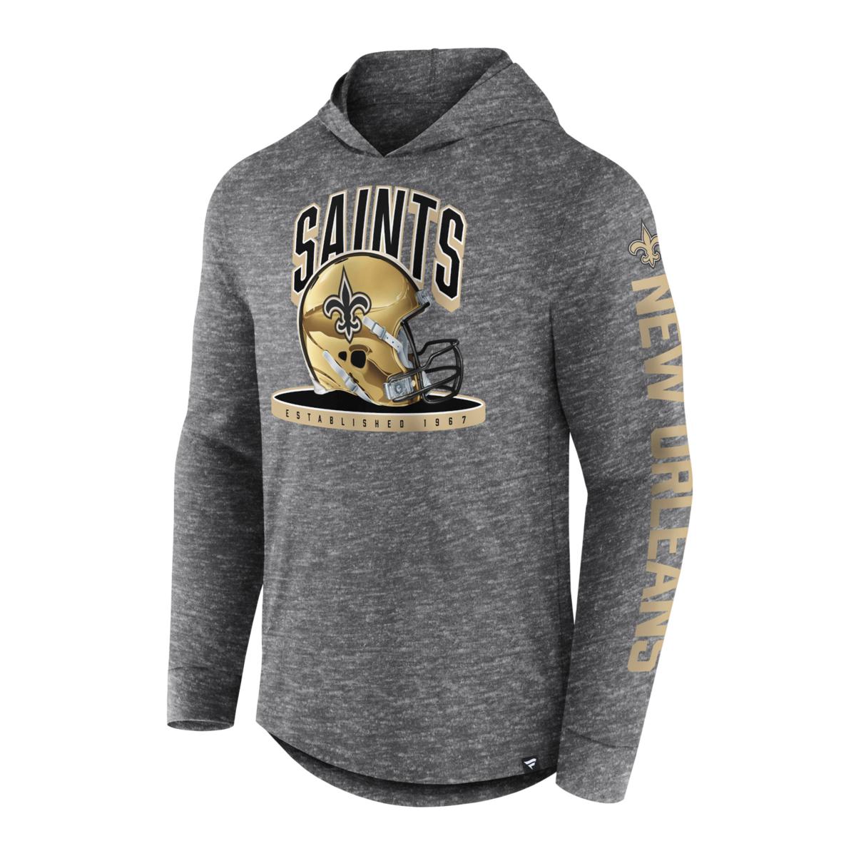 Officially Licensed NFL Long Sleeve Hoodie T-shirt - Cowboys - Saints