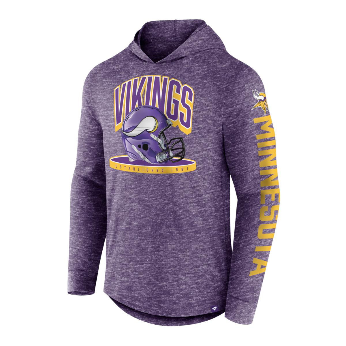 Unisex Fanatics Signature Gray Minnesota Vikings Super Soft Long Sleeve T-Shirt