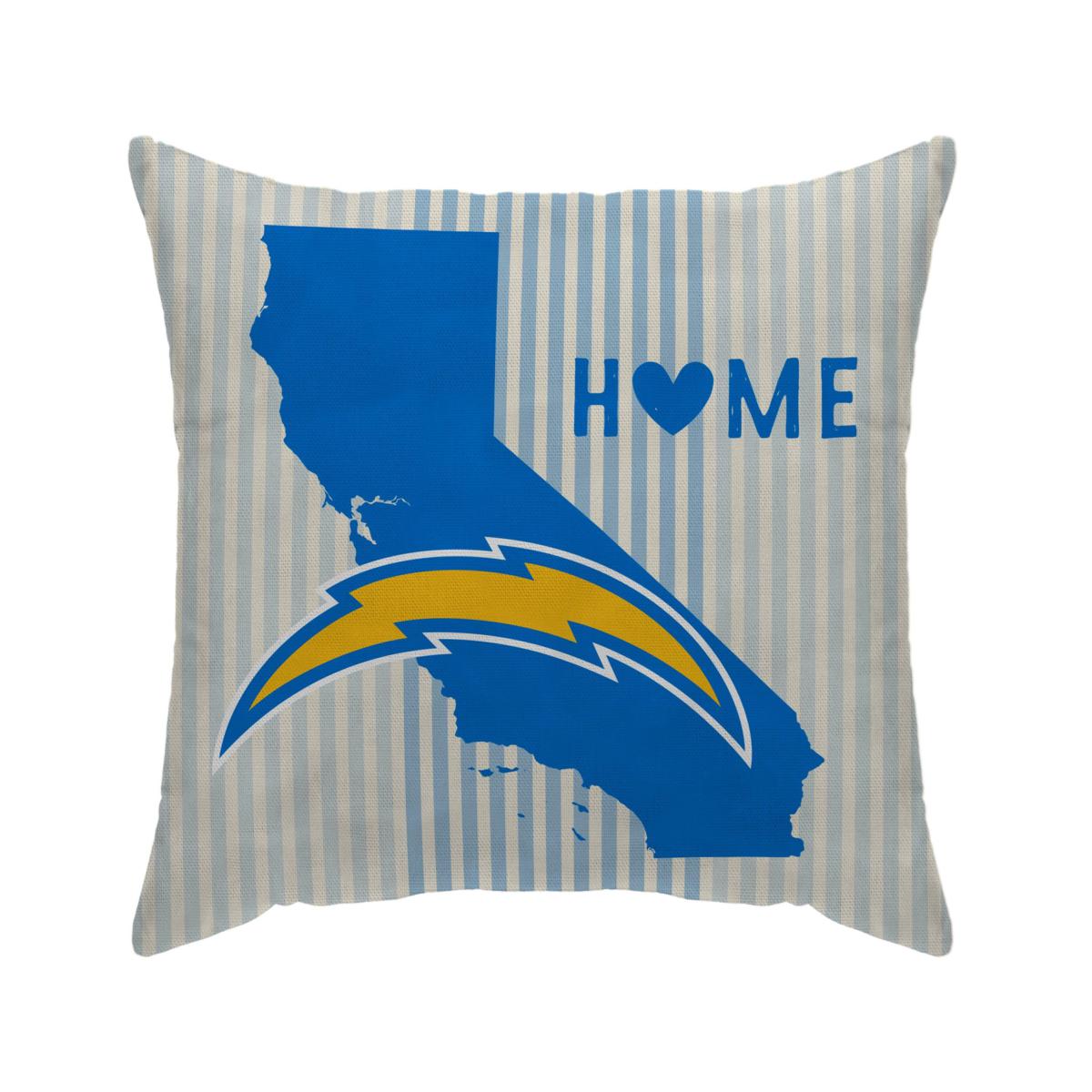 Officially Licensed NFL Los Angeles Chargers Home State Duck Pillow