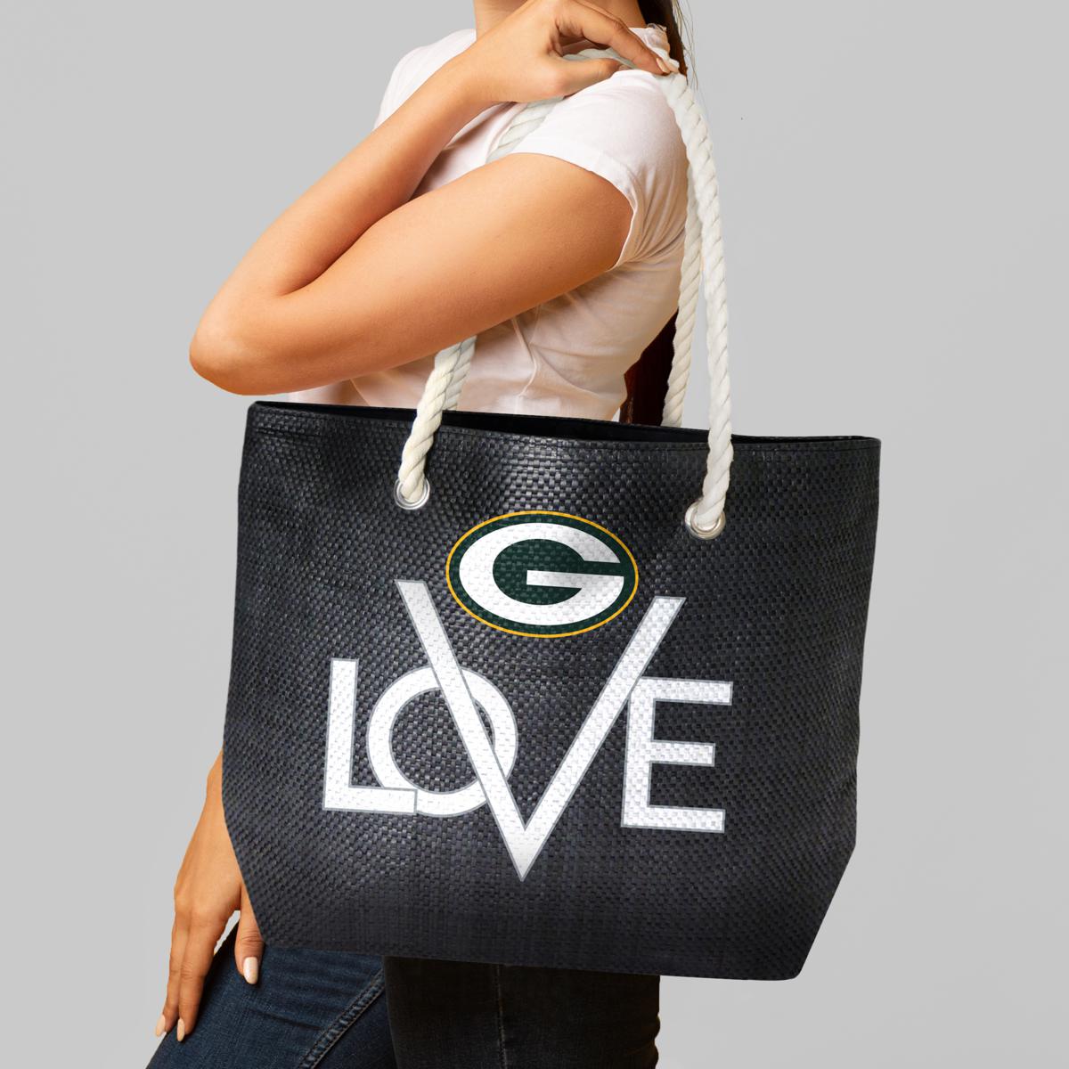 For The Love Of The Game Green Bay Packers Tote Bag