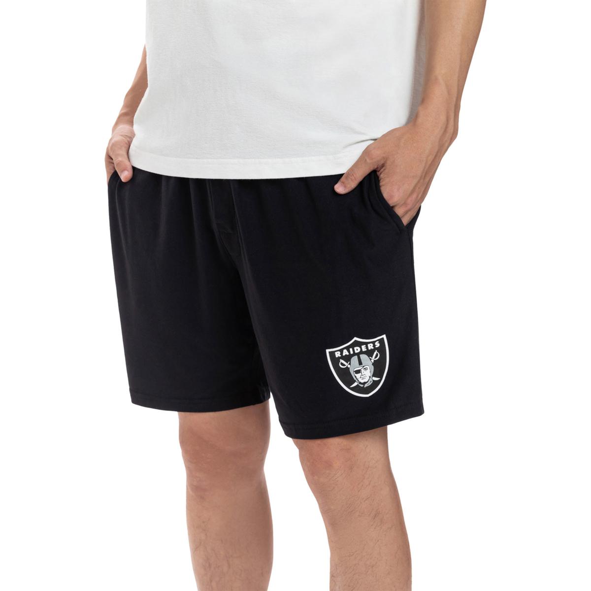 Mitchell & Ness Black Las Vegas Raiders Jumbotron 2.0 Sublimated Shorts