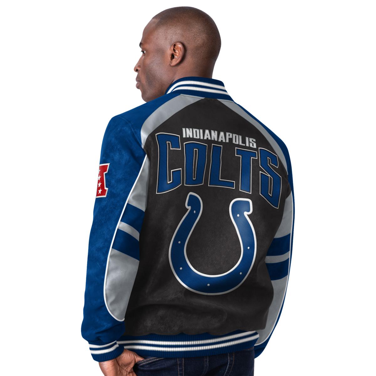 Colts hot sale letterman jacket