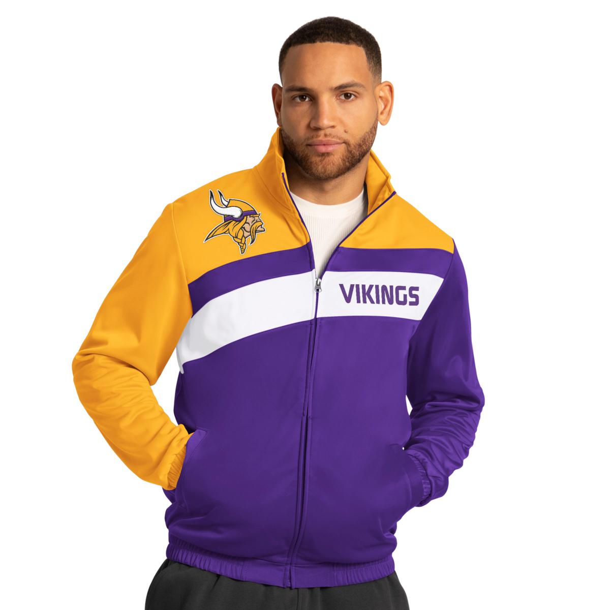 Officially Licensed NFL Men's Full-Zip Track Jacket | HSN