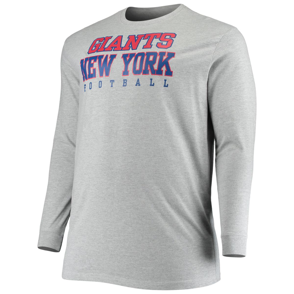 Officially Licensed NFL Mens Gray Big & Tall Practice T-Shirt