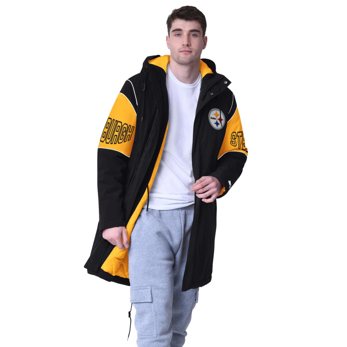 Officially Licensed NFL Men's Starter Stadium Parka Jacket by Glll