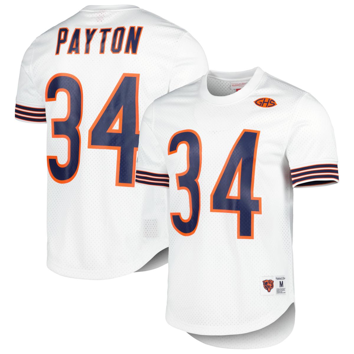 Majestic, Shirts, Chicago Bear Walter Payton Jersey