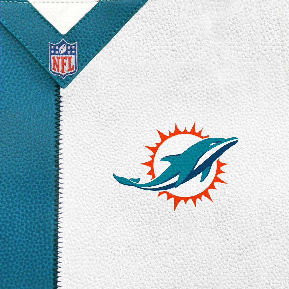 Officially Licensed NFL Love Tote - Miami Dolphins