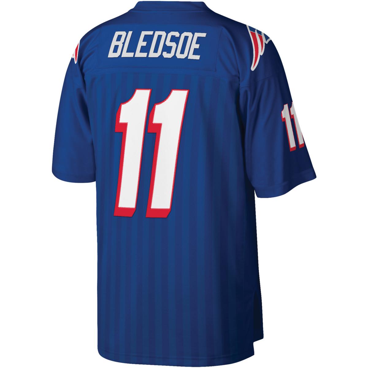 Officially Licensed NFL New England Patriots Men's Drew Bledsoe Jersey