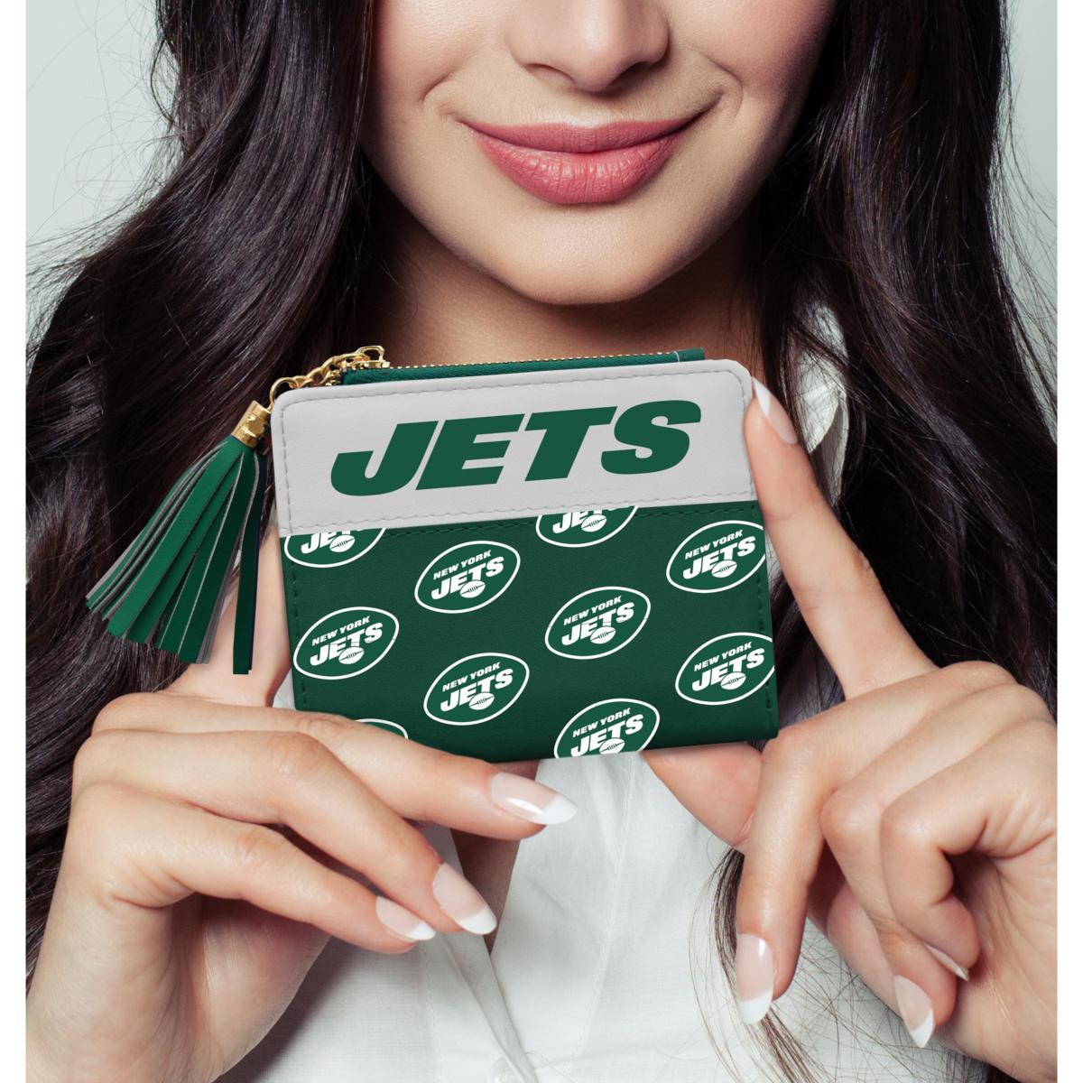 Officially Licensed NFL New York Jets Mini Organizer Wallet