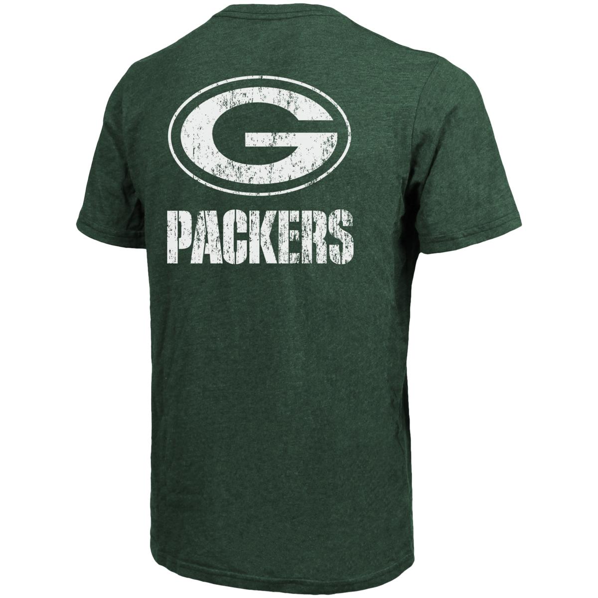 Officially Licensed NFL Packers Majestic Threads Pocket T Shirt HSN