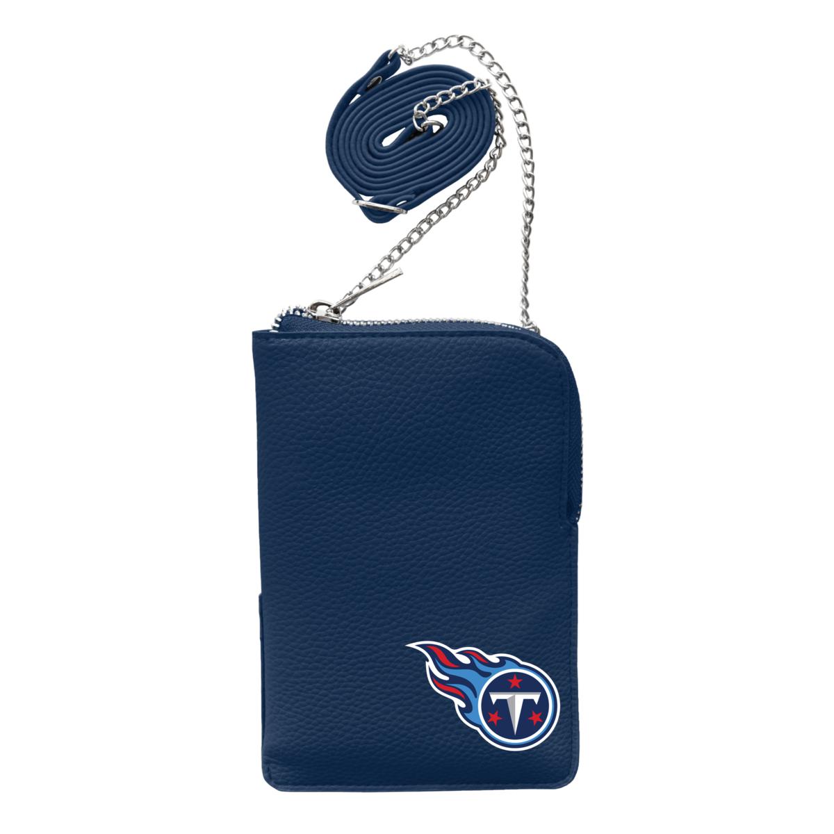 Officially Licensed NFL Pebble Smart Purse - Tennessee Titans