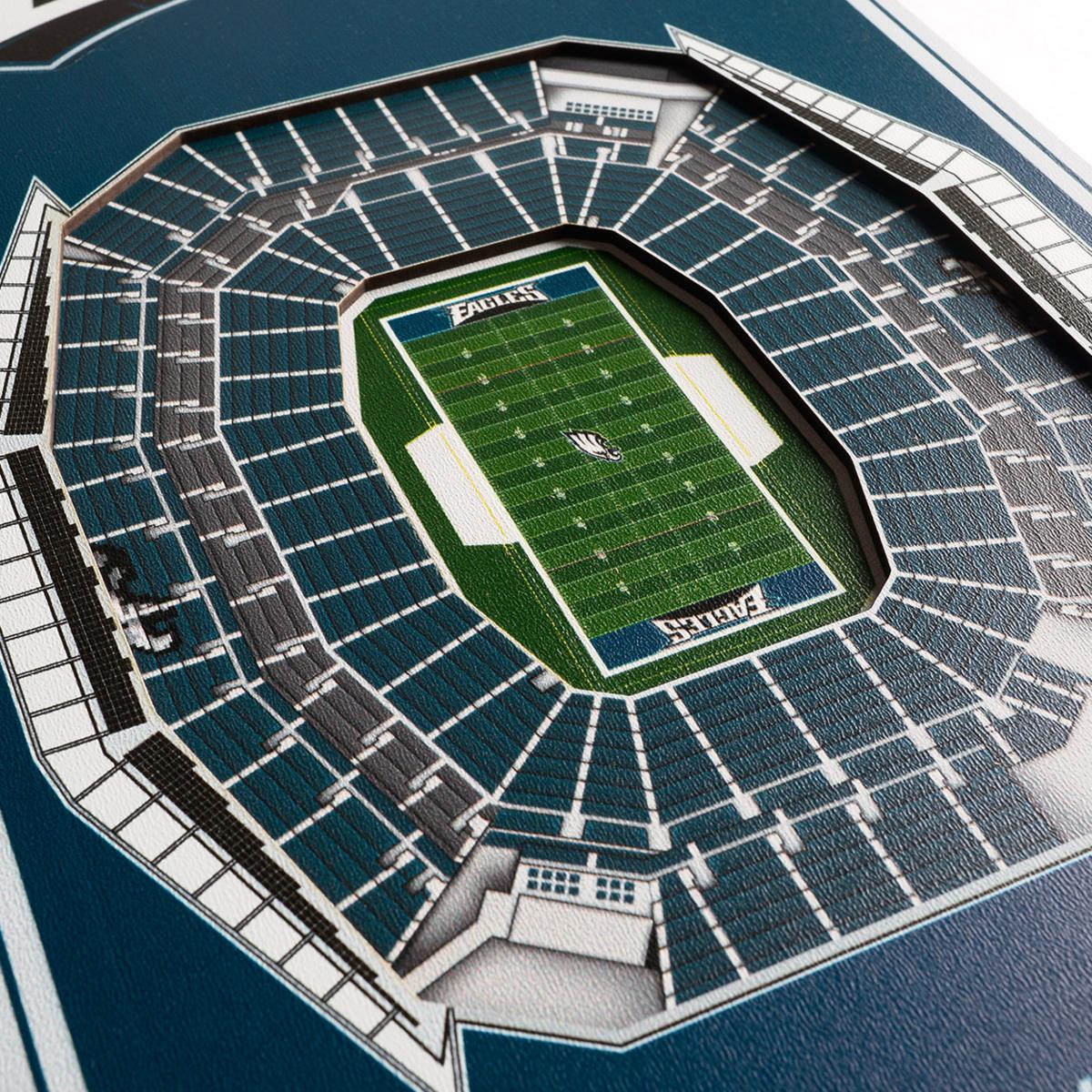 Philadelphia Eagles 3D Stadium Ornament