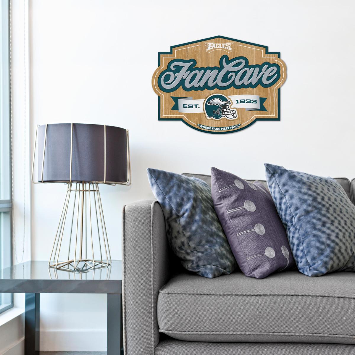 Officially Licensed NFL Philadelphia Eagles Fan Cave Sign