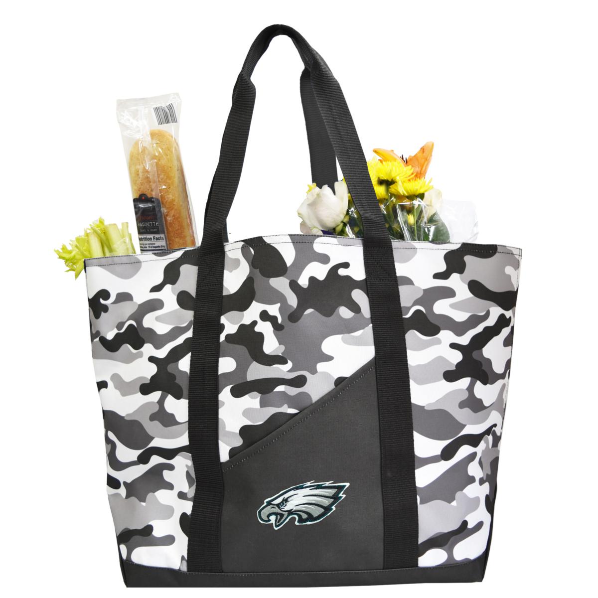 Officially Licensed NFL Philadelphia Eagles Super-Duty Camo Tote