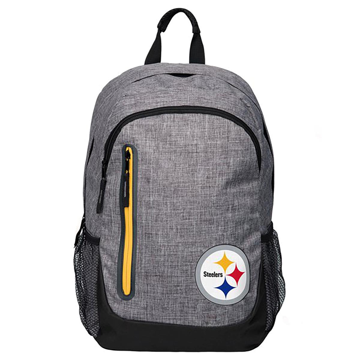 Mojo Black Pittsburgh Steelers Personalized Premium Laptop Backpack