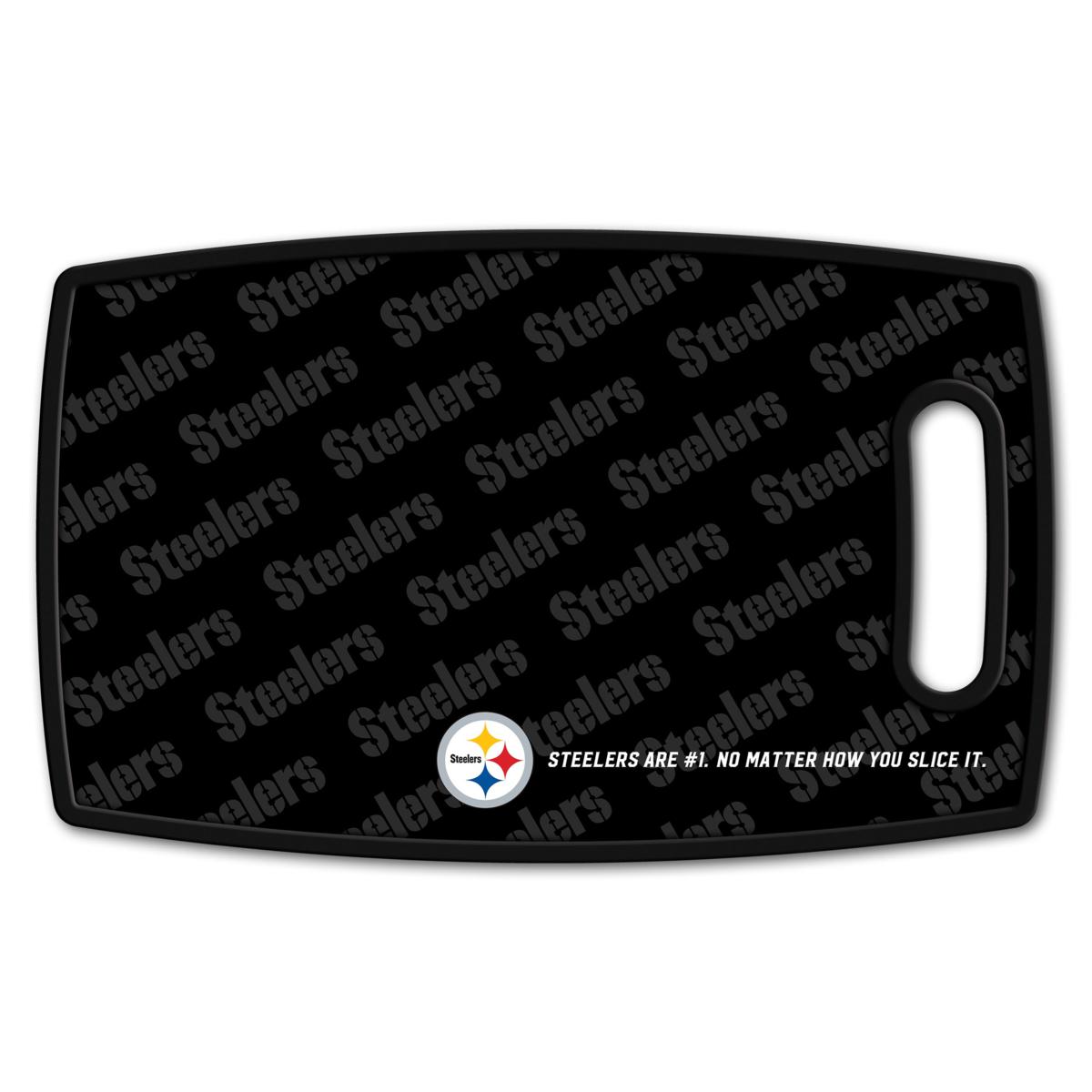 Pittsburgh Steelers NFL Big Logo Cutting Board