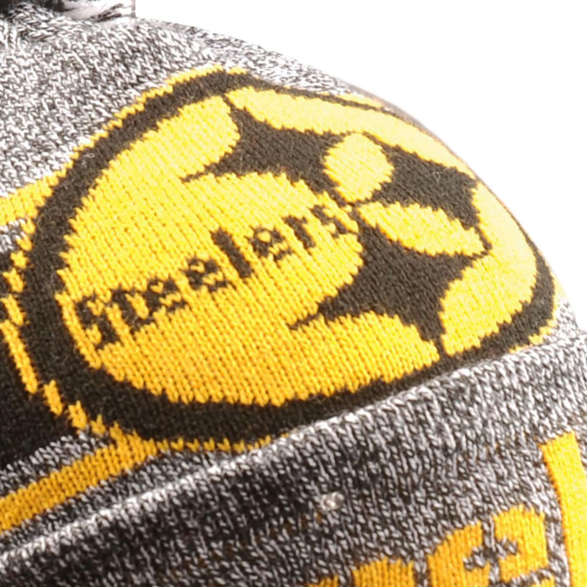 Men's Refried Apparel Black/Gold Pittsburgh Steelers Sustainable