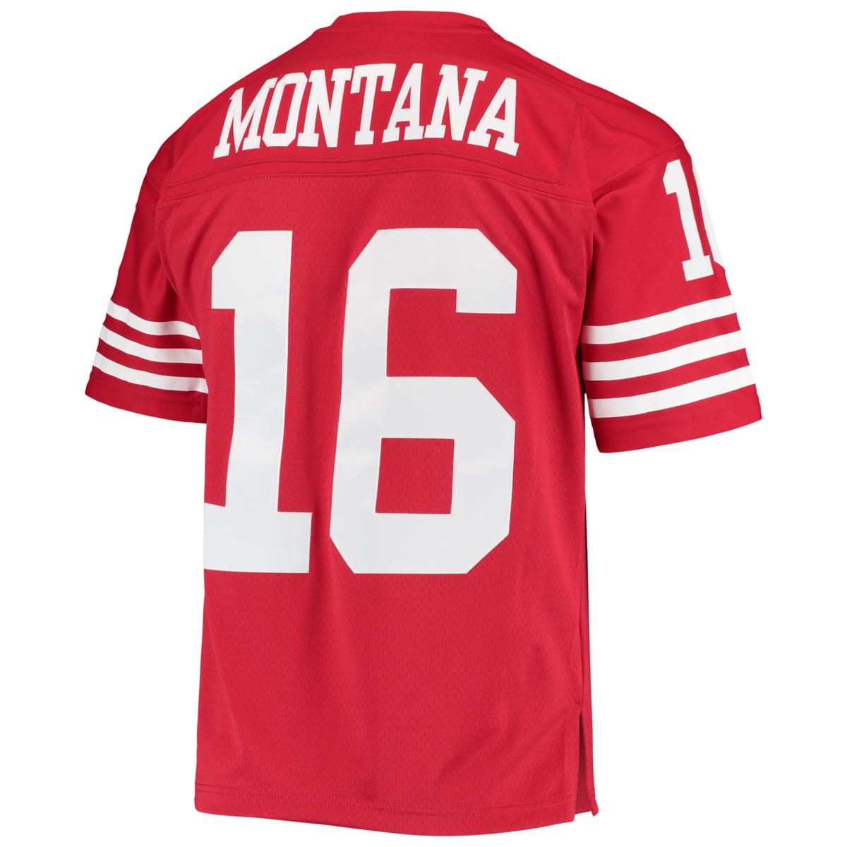 Men's Mitchell & Ness Steve Young Scarlet San Francisco 49ers