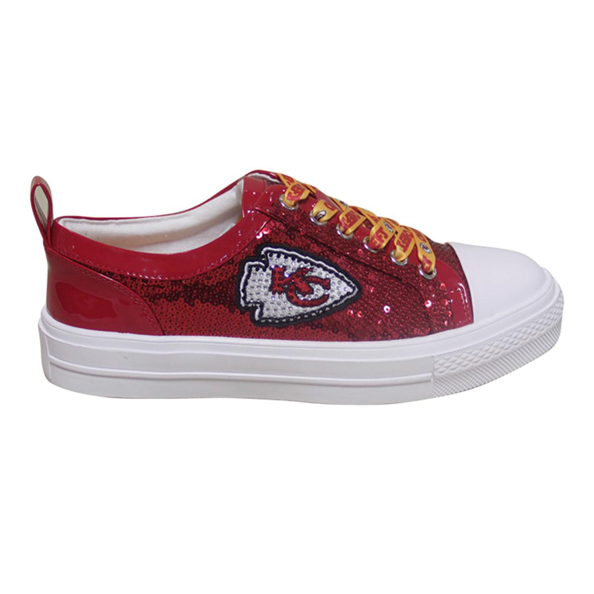 Kansas City Chiefs NFL big logo bling bling Football Team Sneaker 20 