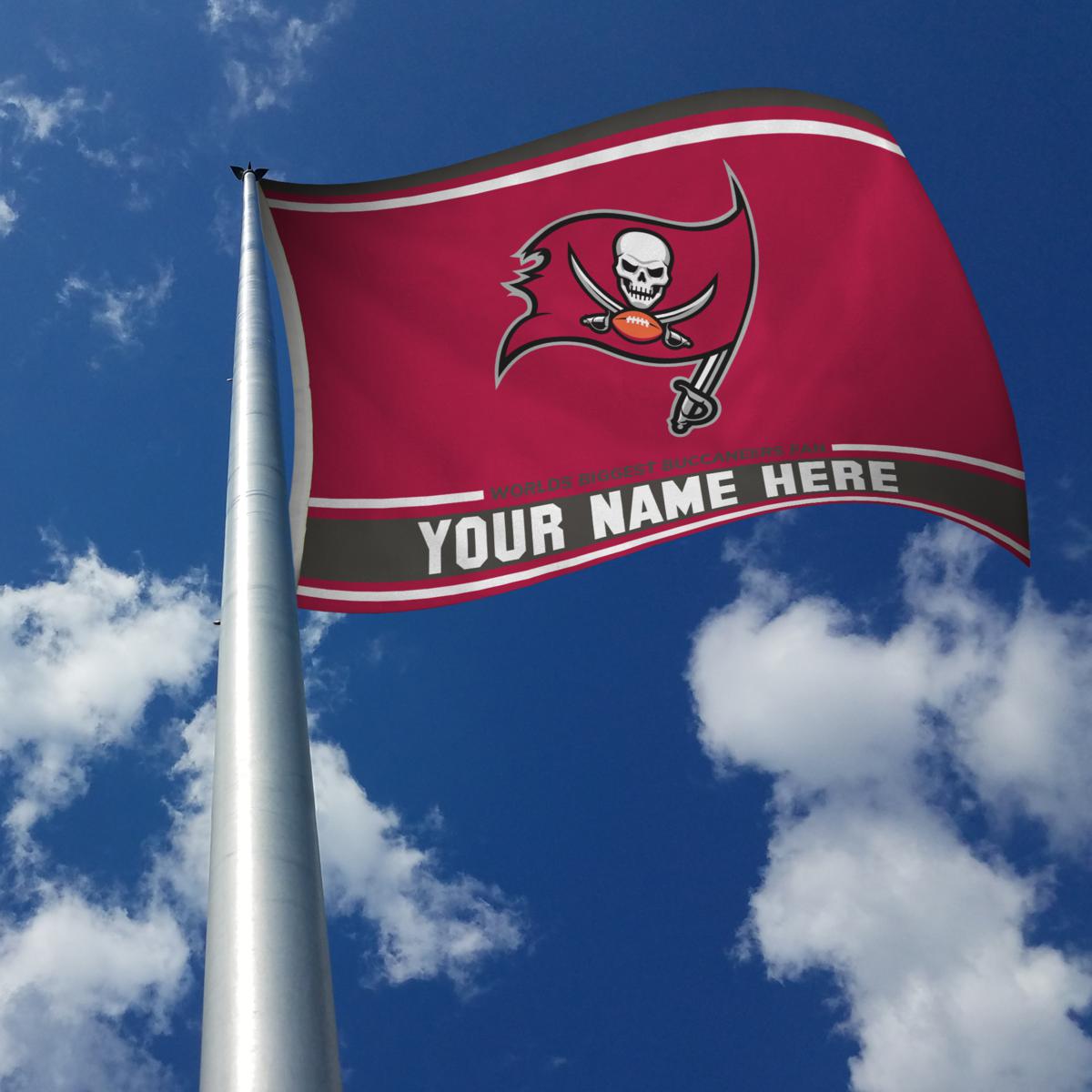 Tampa Bay Buccaneers Car Flag