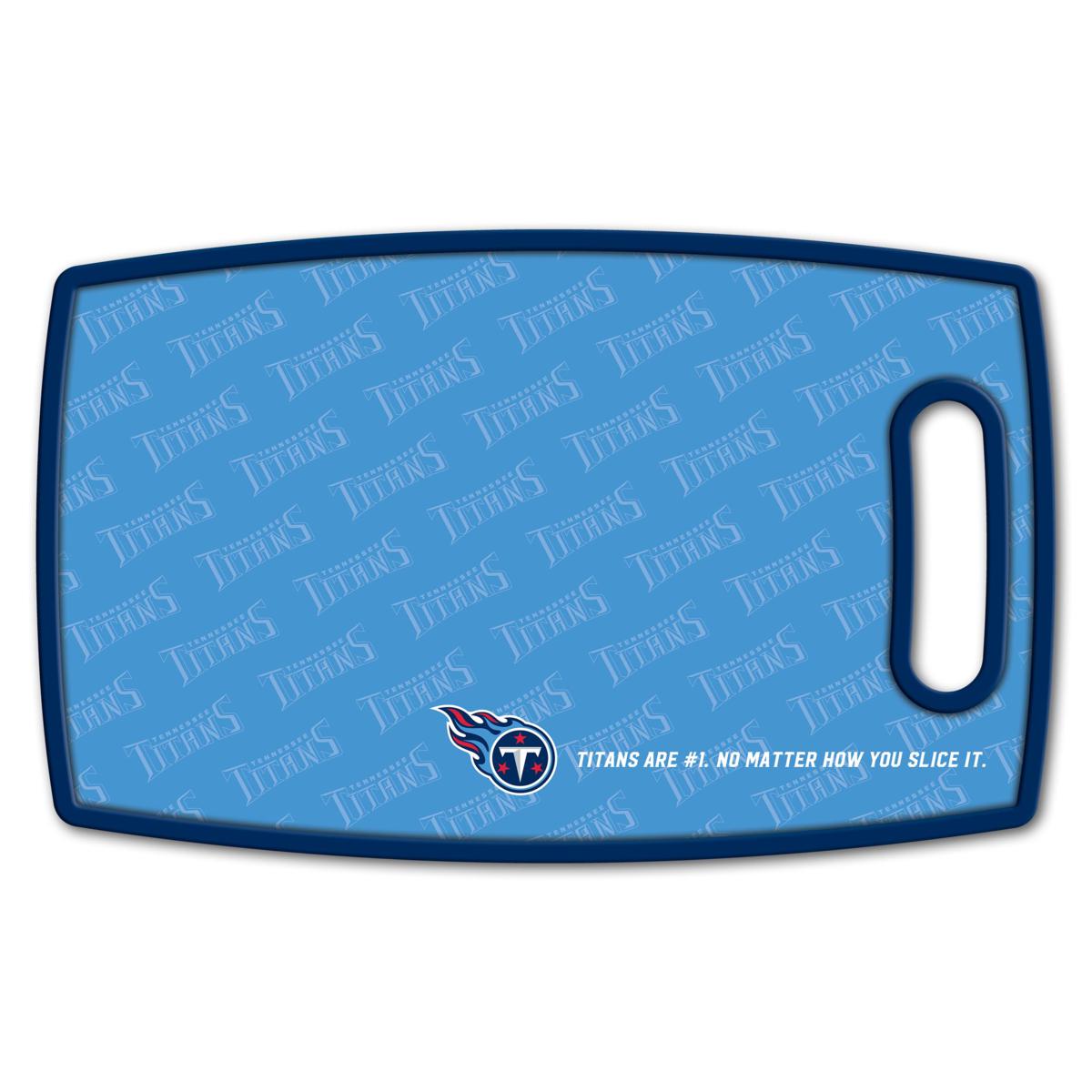 Officially Licensed NFL Tennessee Titans Logo Series Cutting Board