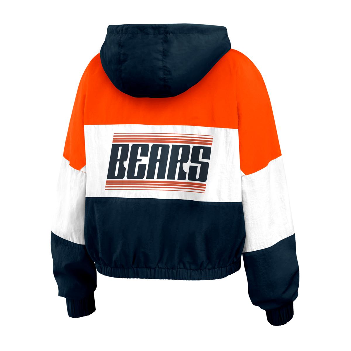 Officially Licensed NFL Wear Color Block Windbreaker Jacket