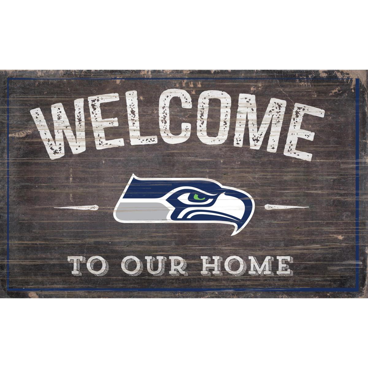 Seattle Seahawks Mascot House Flag – Sports Fanz