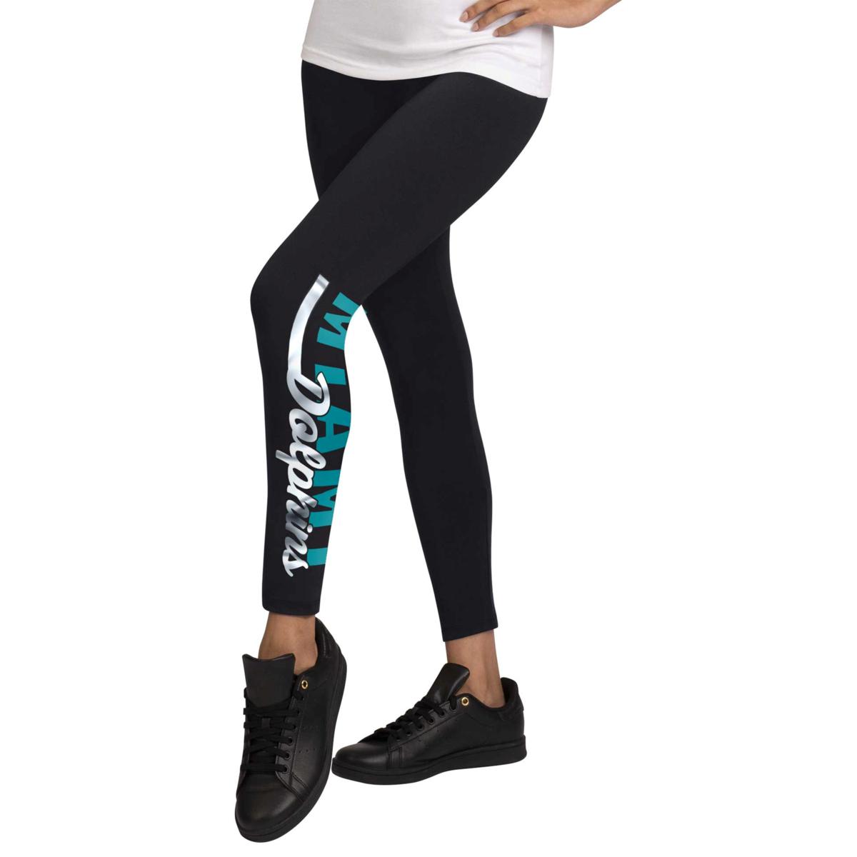 Miami Dolphins Pants, Dolphins Sweatpants, Leggings, Yoga Pants