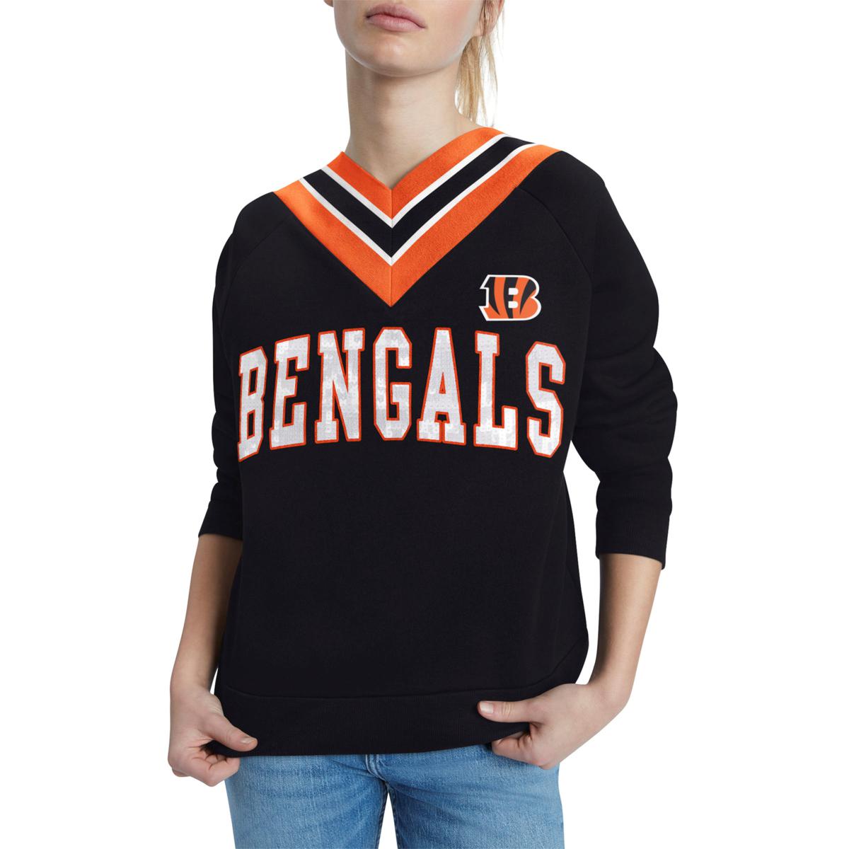 Vintage Cincinnati Bengals Trench Raglan Sweatshirt