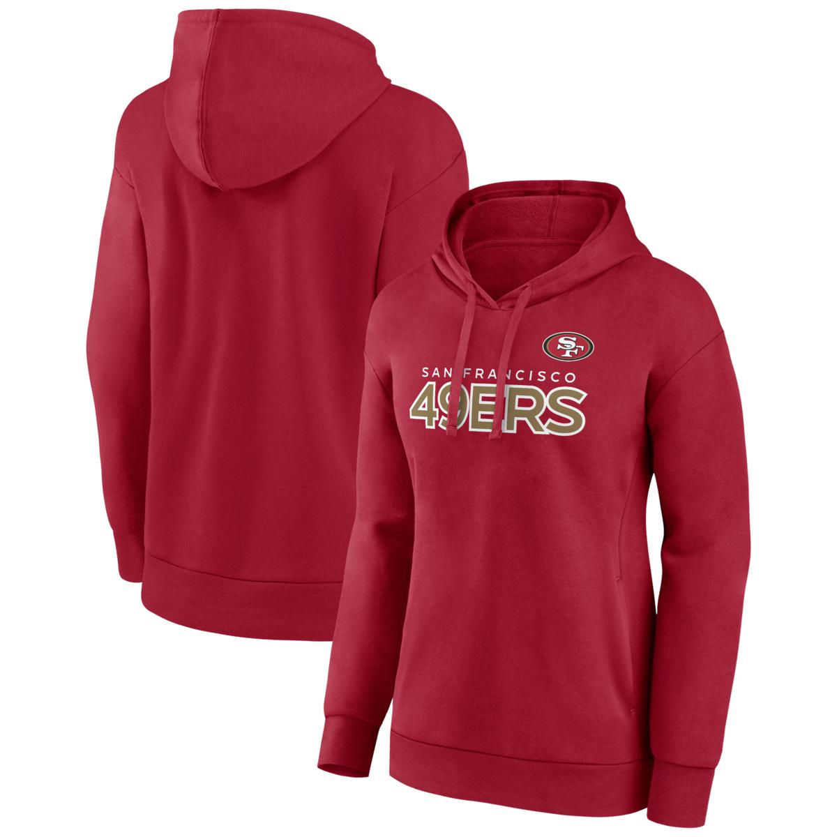 San Francisco 49ers Men's Full Zip Hoodie Prints Hooded