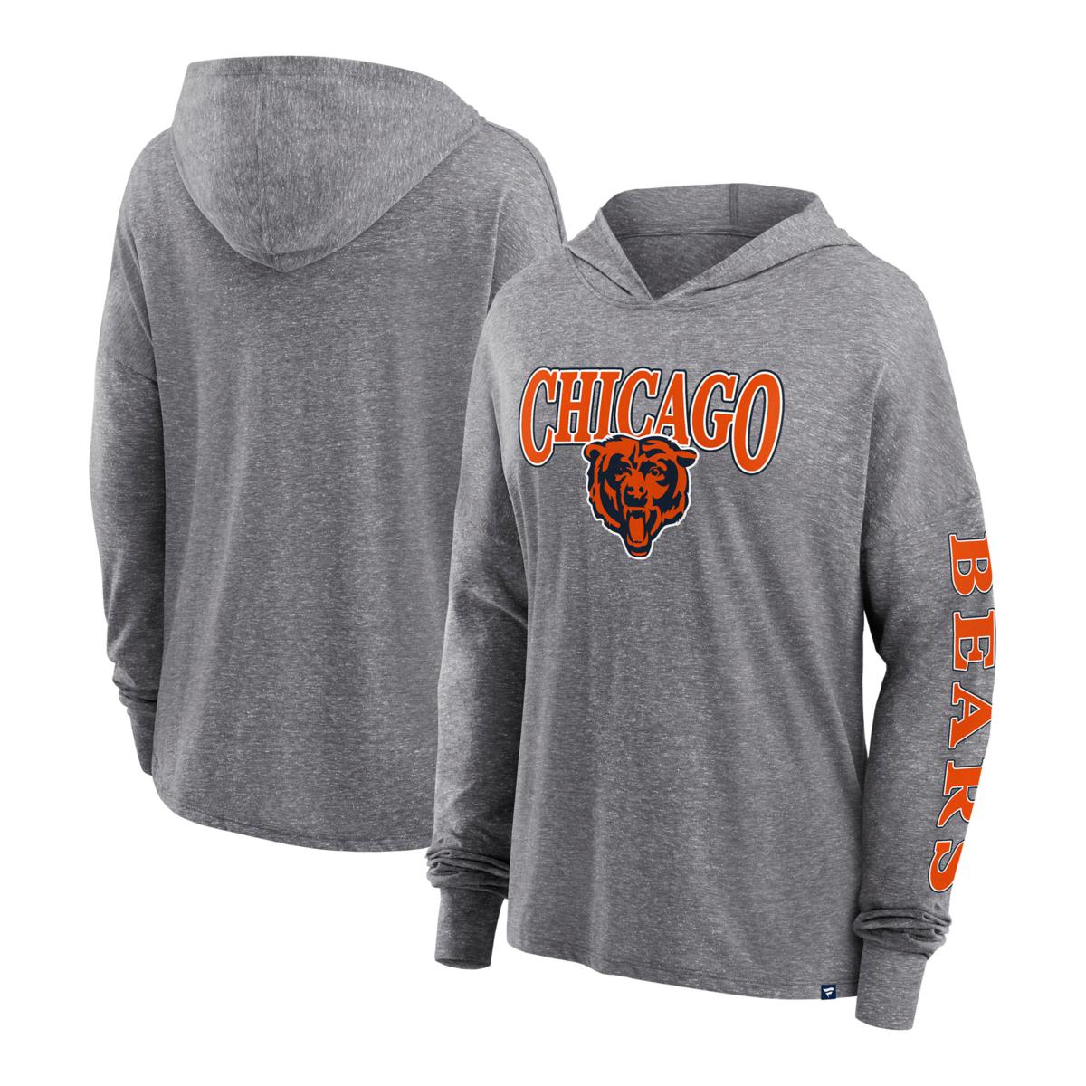 Football Fan Shop Officially Licensed NFL Men's Black Label Fleece Hoodie by Giii - Bears