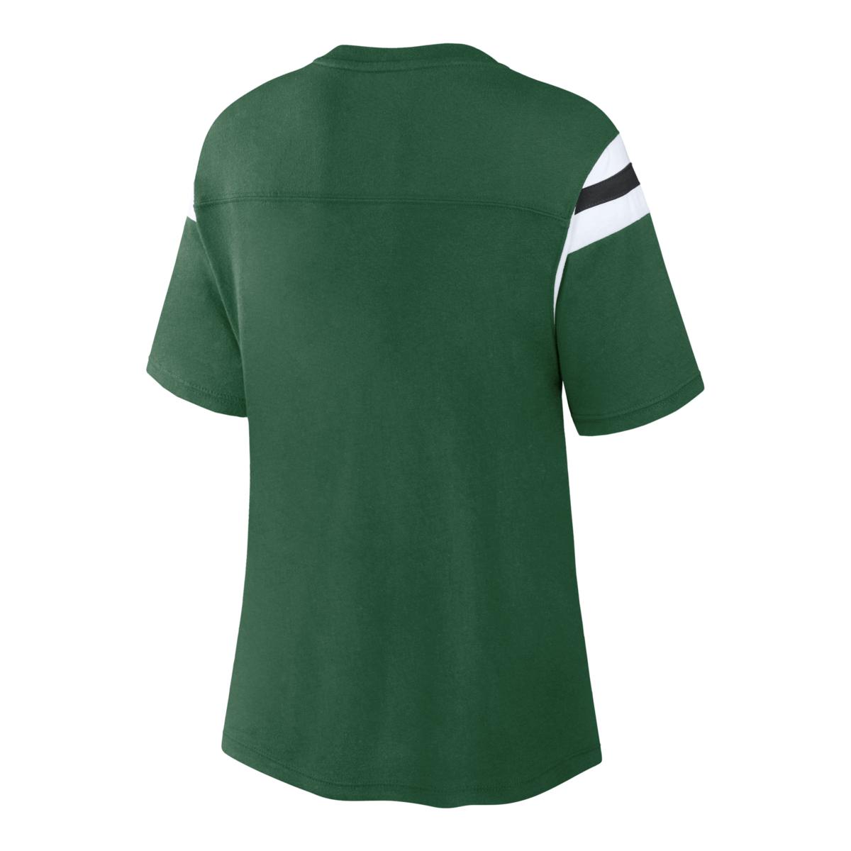 New York Jets Cotton Jersey Polo - Dark Green