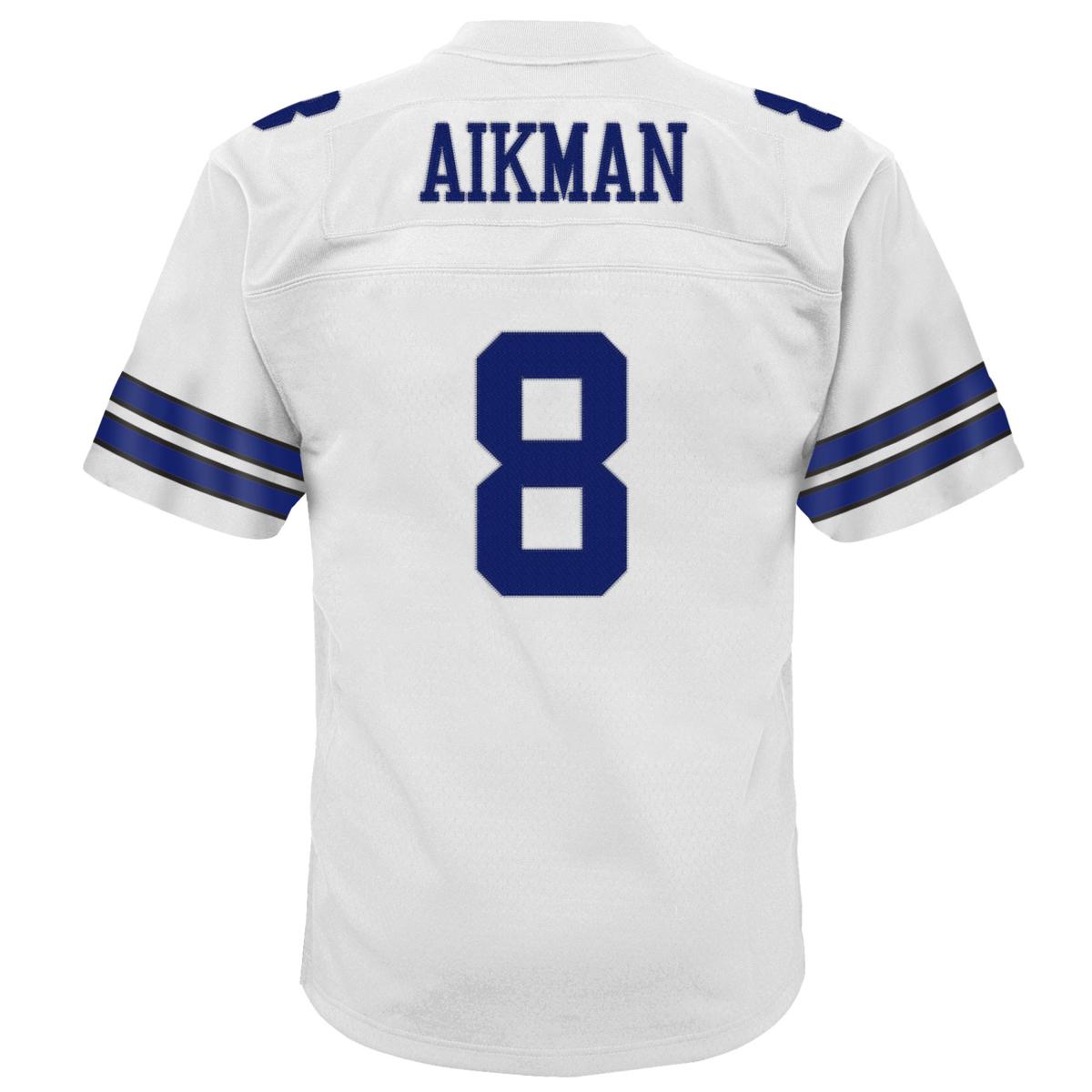 Men's Cowboys Troy Aikman Baseball Jersey - All Stitched