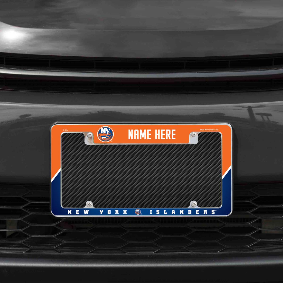 New York Jets Chrome and Green License Plate Frame - Auto Accessories - NFL