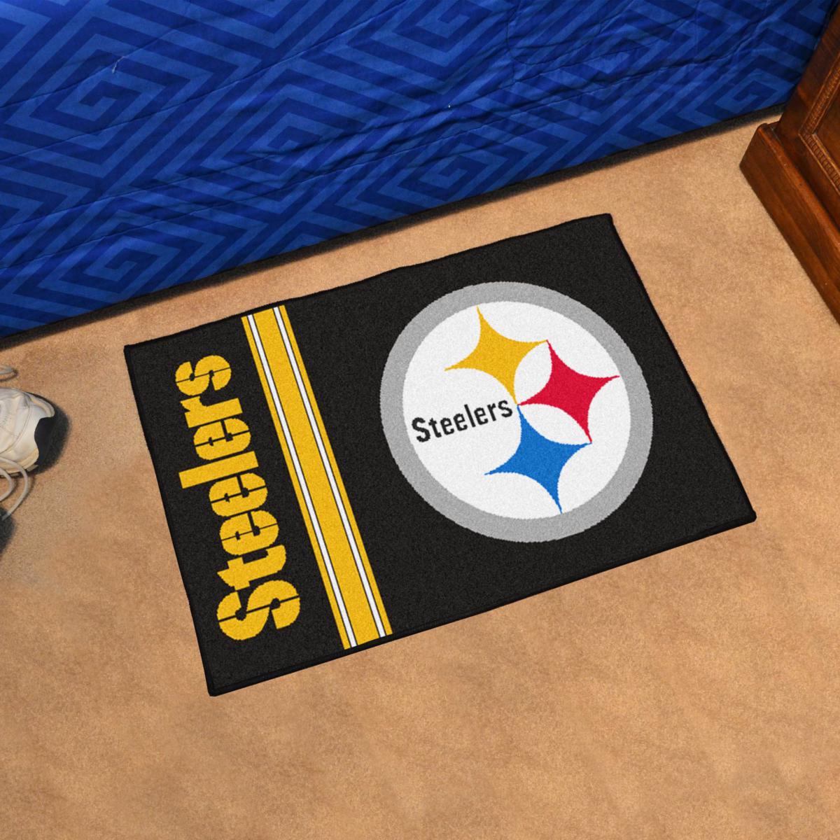 Officially Licensed Pittsburgh Steelers Uniform Rug - 19' x 30