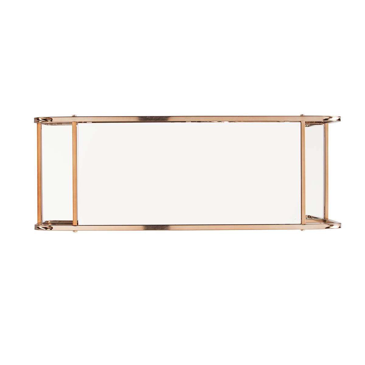 Oliana Art Deco Mirrored Bar Cart - 8888682 | HSN