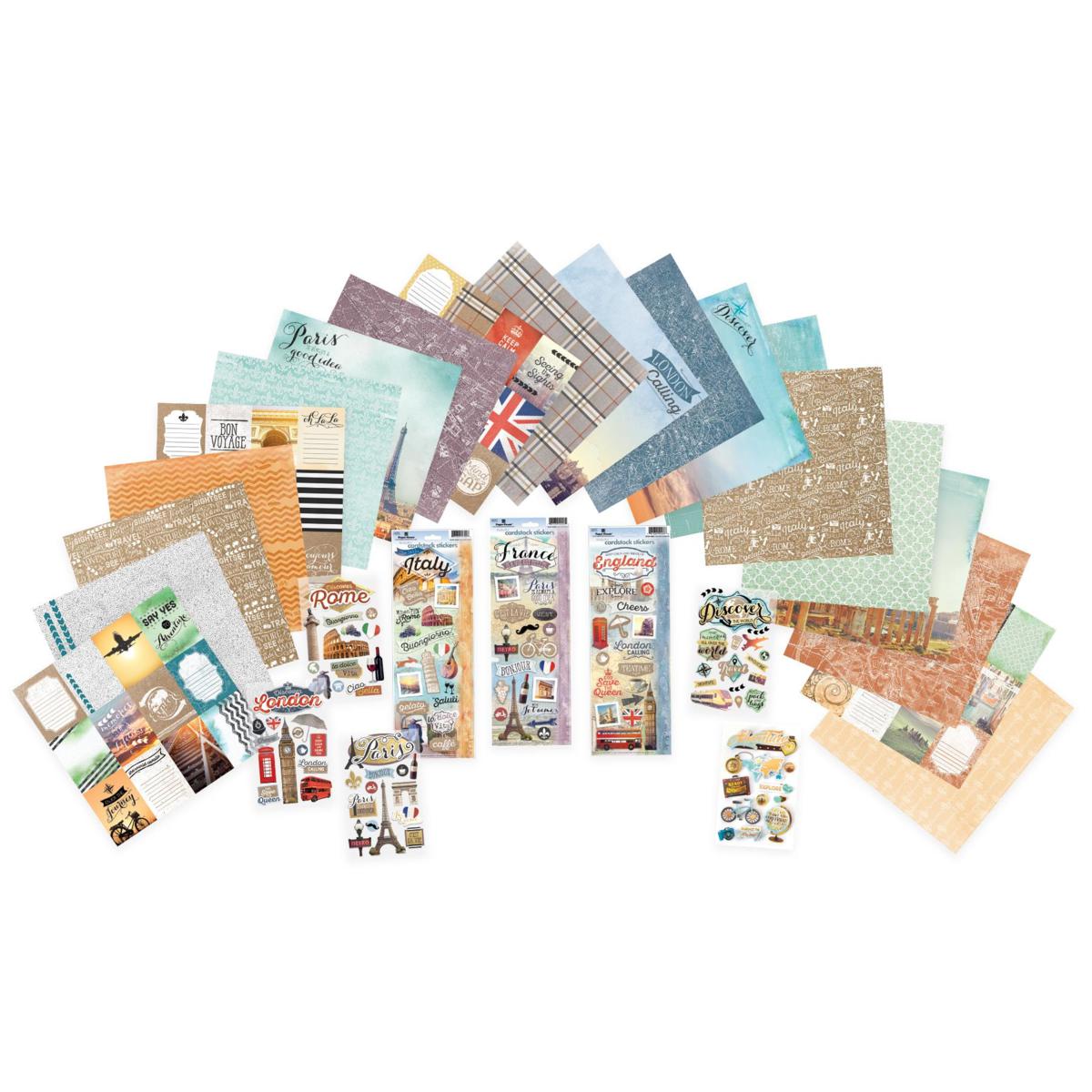 Paper House Discover the World Paper Crafting Bundle - 9538440 | HSN