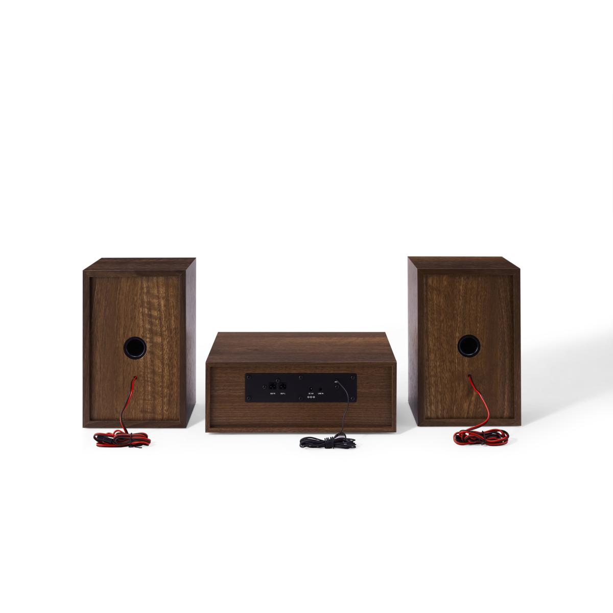 Parker Radio Cd Player - Walnut - 21621452 | HSN