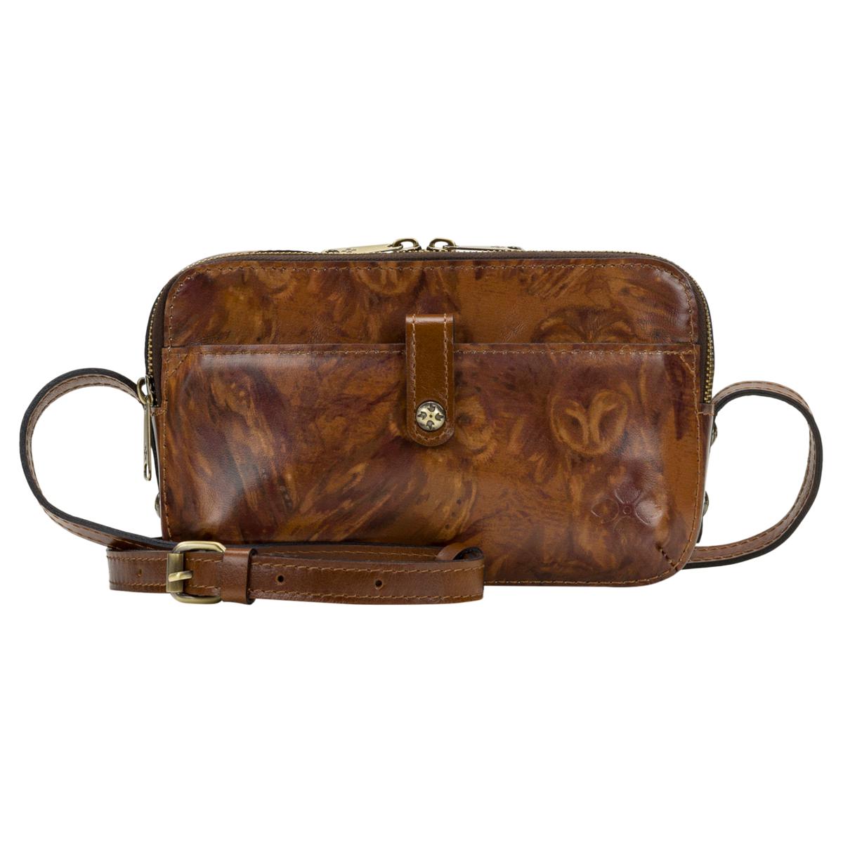 Patricia Nash Alessa Leather Crossbody Bag 23277105 HSN