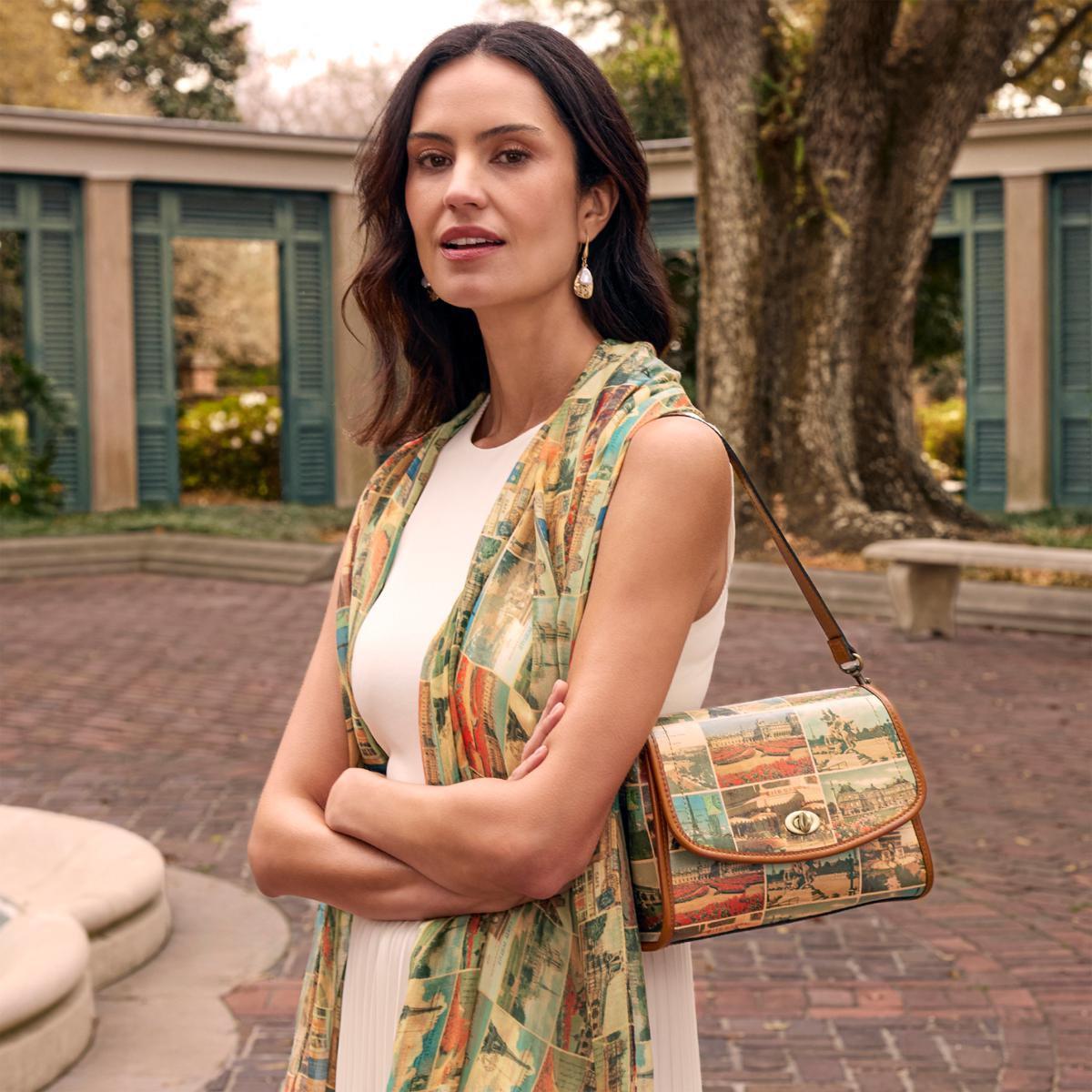 Patricia Nash Ariane Top Handle Crossbody Bag | HSN