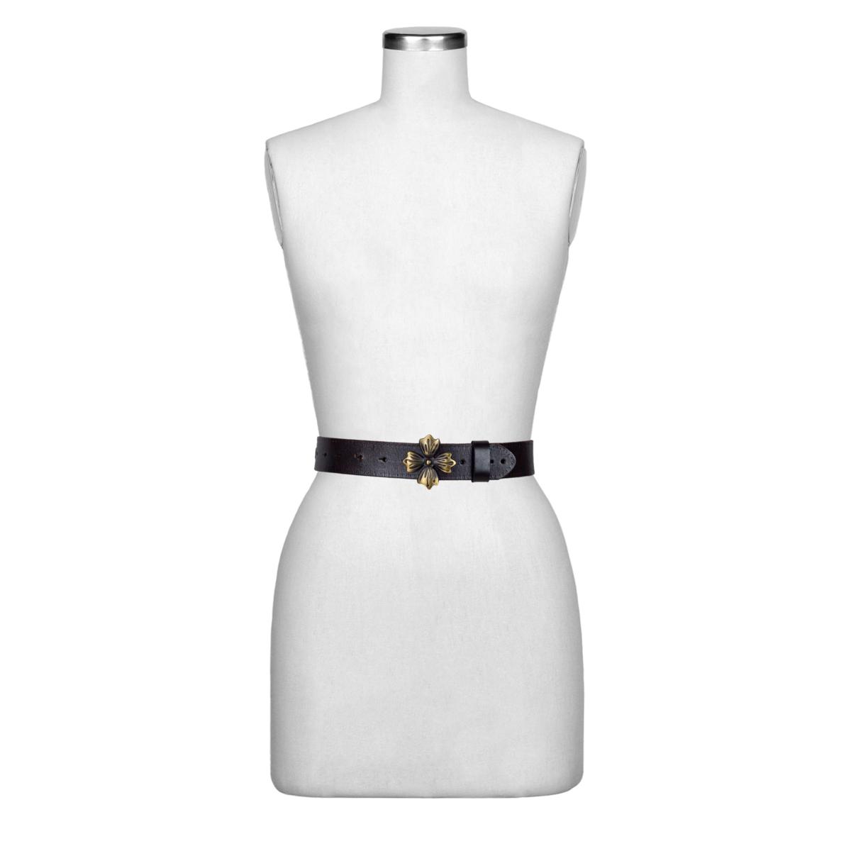 Patricia Nash Astrid Floret Adjustable Leather Belt - 21276724