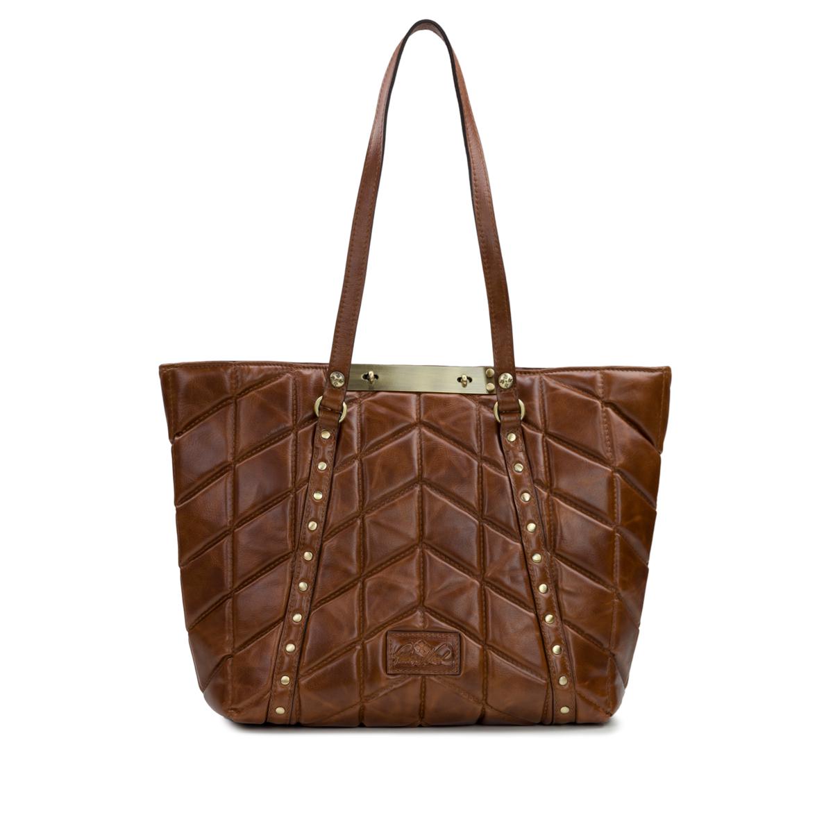 Patricia nash benvenuto leather tote bag discount